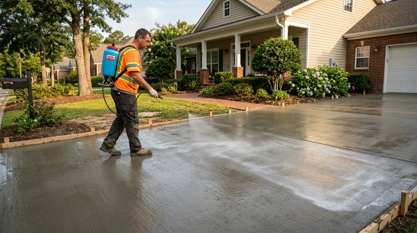 Concrete Curing in Haltom City TX: How Long to Wait?